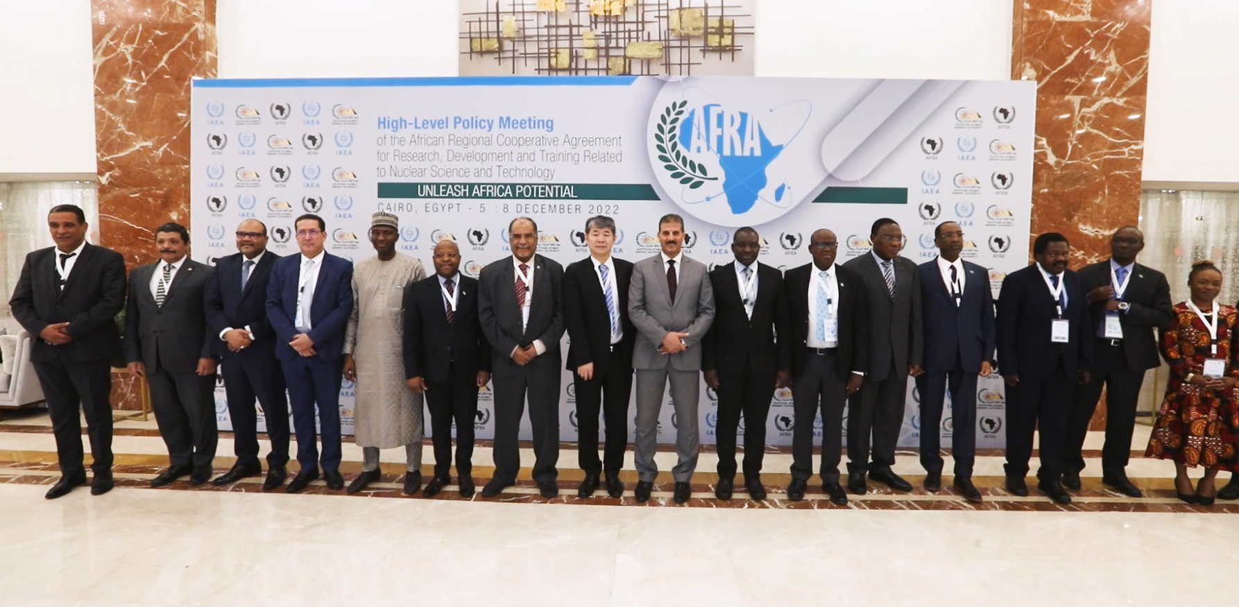 AFRA High Level Policy Meeting, Cairo, Egypt, from 05 to 08 December 2022.